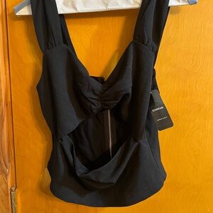 Sexy Bebe Cutout Top
